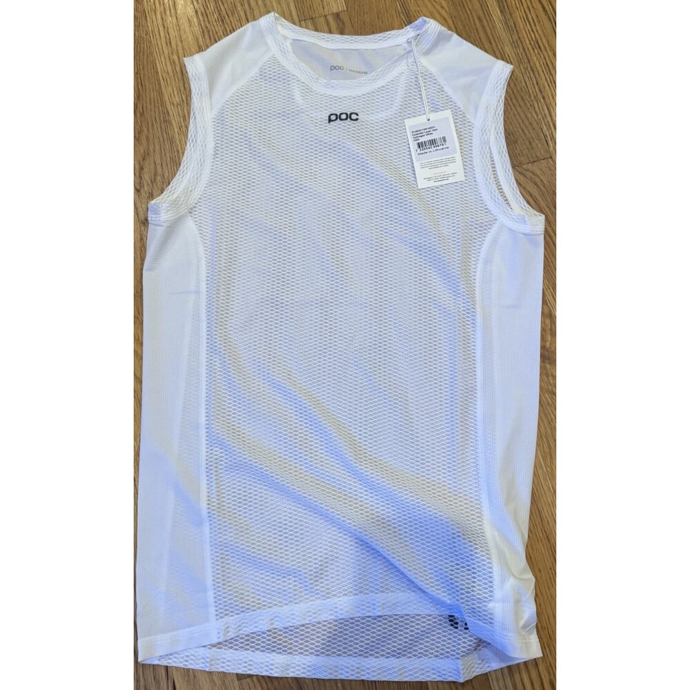 Nwt Mens POC Essential Layver Vest Hydrogen White Medium